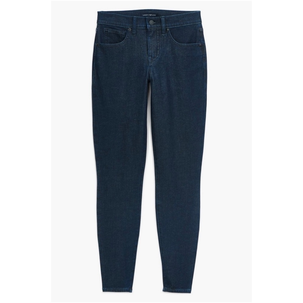 Lucky Brand Mid-rise Ava super skinny jeans size 0 / 25 Dark Wash - Picture 6 of 16